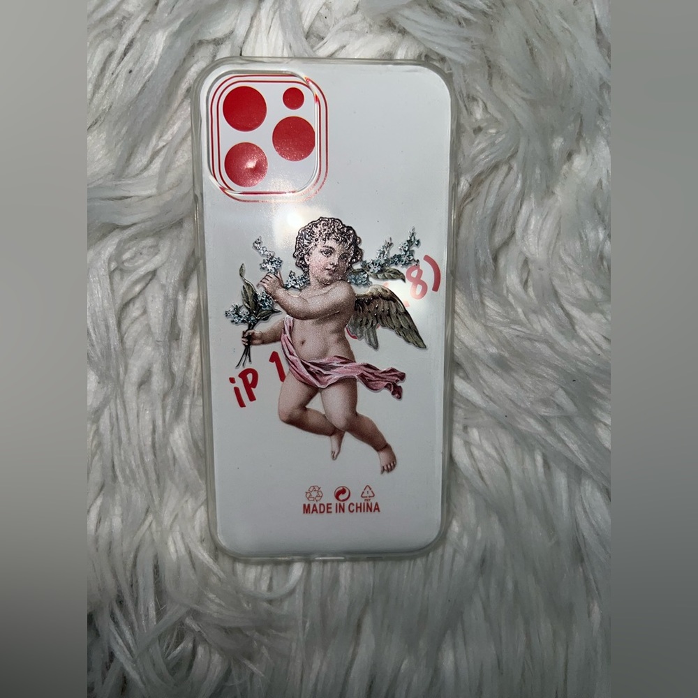 baby angel phone case - iphone 11 pro - clear